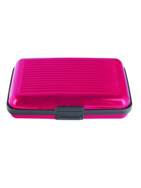 SOLID COLOR CREDIT CARD WALLET